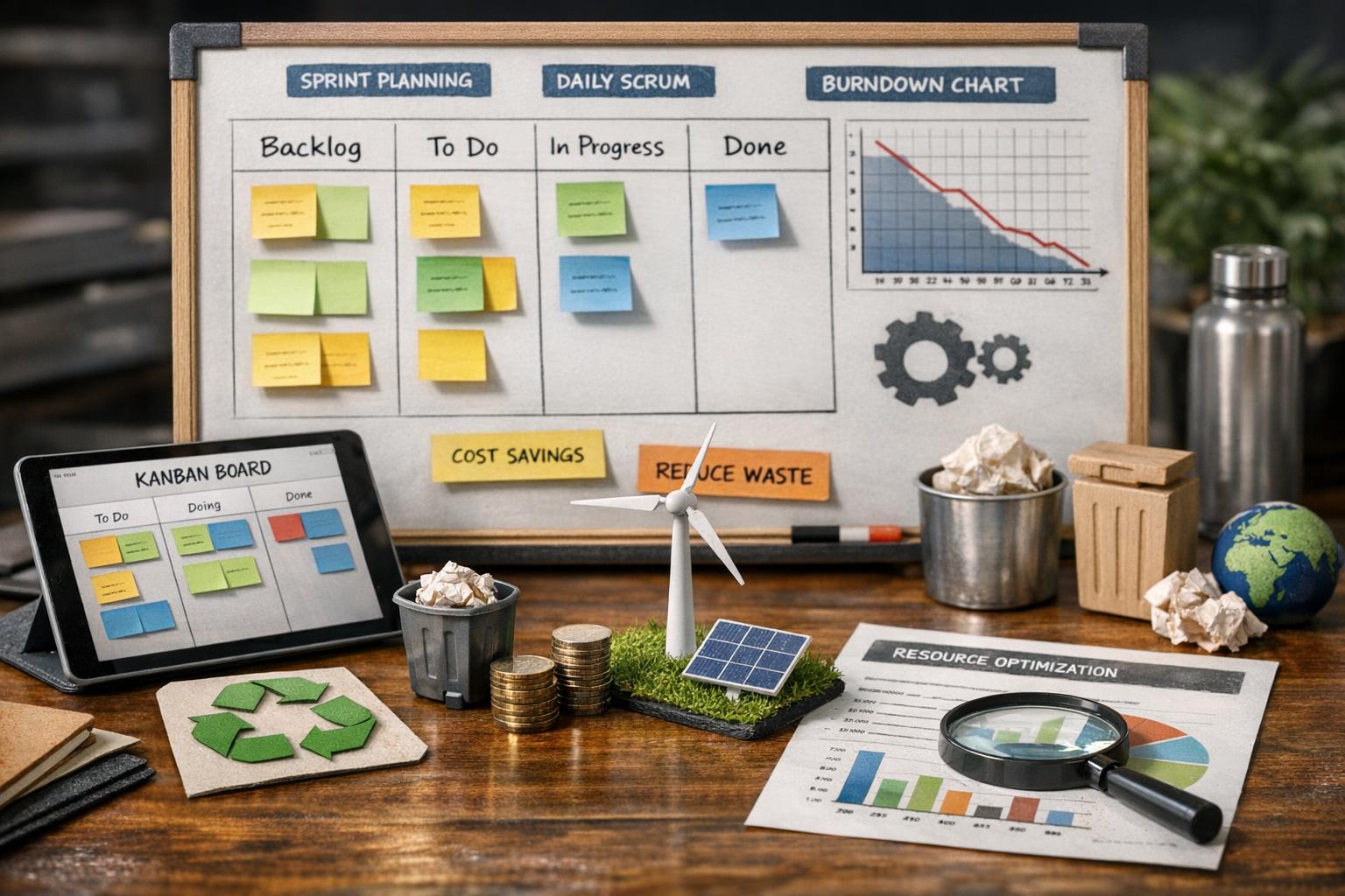 Optimización de recursos con metodologías ágiles