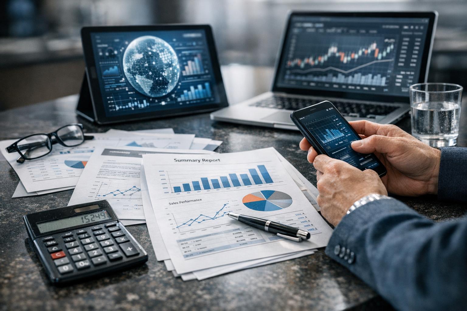 Elaboración de estados financieros y reportes